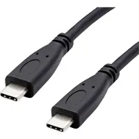 ROLINE GREEN ROLINE-GREEN Câble USB 10Gbps (3.2 gen 2) USB C(M)-USB C(M), PD 100W, TPE, 1m, noir (11.44.9057)