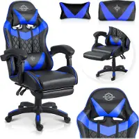 Sofotel Fauteuil gaming Draknor II noir et bleu