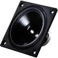 Monacor AN3510/8 3.5 Zoll Breitbänder 35 W 8? Schwarz, Composants du haut-parleur, Noir