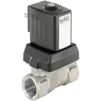 Burkert Électrovanne G1/2'' NC Acier Inoxydable NBR 0-10bar/145psi 24VAC Anti Coup De Bélier 6213 222163