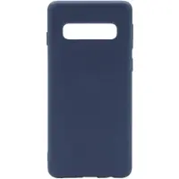 Evelatus S10 Soft case avec fond (Samsung Galaxy S10), Coque pour téléphone portable, Bleu