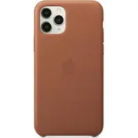 Apple Etui en cuir (iPhone 11 Pro), Coque pour téléphone portable, Marron