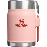 Stanley Thermos alimentaire en acier inoxydable rose - - 400 ml - Jusqu'à 7 h au chaud - Jusqu'à 7 h au froid
