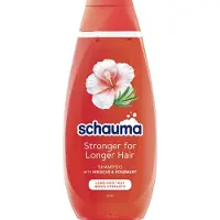 Schauma Shampooing Stronger for Longer Hair à l'hibiscus et au romarin 400ml
