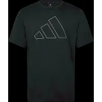 Adidas T-Shirt fonctionnel noir / blanc