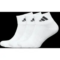 Adidas Chaussettes de sport noir / blanc / blanc cassé
