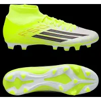 Adidas F50 Club Mid Cut Fg/mg Football Boots Jaune EU 44 Homme