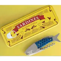 Balvi Sardines, Ouvre-bouteille, Gris, Multicolore