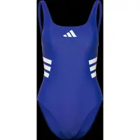 Adidas 3 Stripes U-back Swimsuit Bleu 36 Femme