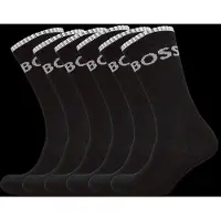 BOSS Chaussettes gris / noir / blanc