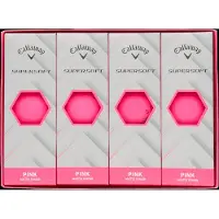 Callaway Supersoft 2025 Matte Pink Basic Balles de golf