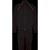 BOSS Ensemble de survêtement en coton mélangé avec passepoils contrastants