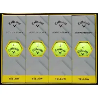 Callaway Supersoft 2025 Yellow Basic Balles de golf