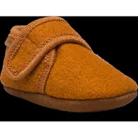 Enfant Chaussons - Laine - Leather Brown - - 25/26 - Chaussons