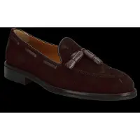 Hackett London pour homme. HMS200060 Mocassins en cuir souple Mayfair marron (43), Plat, 1 à 3 cm, Aucun, Casuel, Fête, Classique