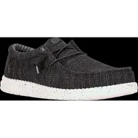 HeyDude Slip ons Wally Stretch Sox hommes - Noir - 40
