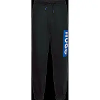HUGO Pantalon 'Nuram' azur / noir / blanc