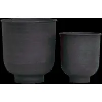 House Doctor Vig FlowerPot réglé gris