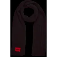 HUGO Écharpe 'Saffa' rouge / noir