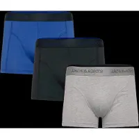Jack & Jones Boxers JACCOOPER SOLID TRUNKS X3 hommes - Multicolore - EU S
