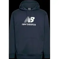 New Balance Sport Essentials French Terry Logo Hoodie Bleu M Homme