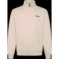 Napapijri Sweat-shirt ivoire / noir