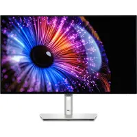 Dell UltraSharp 27 U2724DE (2560 x 1440 pixels, 27"), Moniteur, Argent, Noir