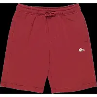Quiksilver Easy Day Sweat Shorts Rouge 10 Years Garçon