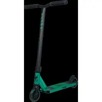 Panda Freestyle Scooters Trottinette freestyle Panda Initio v2 verte – Trottinette robuste pour débutants avec roues de 110 mm, guidon en acier et plateau en aluminium