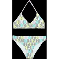 Roxy Letter Up Triangle Bralette Bikini Vert 16 Years Fille