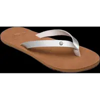 Roxy Jyll Iii Flip Flops Argenté EU 37 Femme