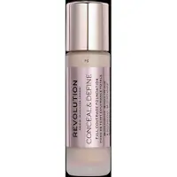 Makeup Revolution Fond De Teint Conceal &amp; Define Full Coverage Nºf5 23ml