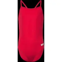 Arena Team Challenge Solid Swimsuit Rouge 8-9 Years Fille