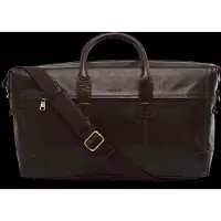 Saddler sac de voyage sac à épaule bandoulière Metz Weekend Bag Dark Brown marron foncé