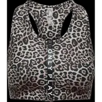 Only Play Brassières de sport ONPDAISY-2-ALEO femmes - Marron - EU XS
