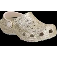 Crocs Classic Chunky Glitter Toddler Clogs Doré EU 19-20 Enfants