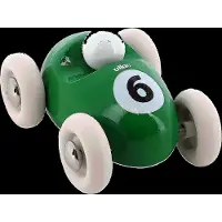 Vilac Mini roadster en bois - - Vert - 7 cm - Jouet pour enfants - Fabriqué en France