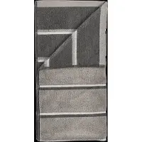 Zone Denmark Handtuch 50 x 100 cm Eucalyptus/Olivgrün/Weichgrau (50 x 100 cm)