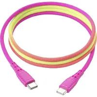 Renkforce Câble USB USB 2.0 USB-C mâle mâle couleur (RF-6872334) (1 m, USB 2.0)