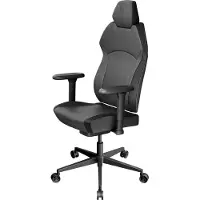 TX3 SOLO - Modern - Black - 125 kg max, SYNC4, 6D Adjustment, Chaise gaming, Noir