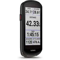 Garmin Ordinateur de vélo GPS Edge 1040 Solar, avec support de guidon Aero