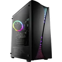 CSL Computer Gaming PC M11610H (500 Go, 16 Go, AMD Ryzen 5 9600X, GeForce RTX 3050), PC, Noir