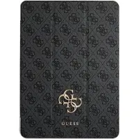 GUESS Charmes (Apple iPad Pro 12.9 2021), Étui pour tablette, Gris