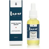 Lunar Glow Sérum Nuit Élixir par . Sérum Réparateur Anti-Âge pour Visage - 30ml.