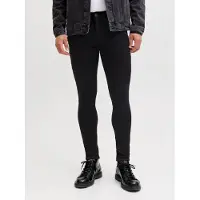 Jack & Jones Jean 'Liam' noir denim