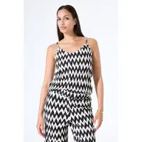 Garcia femme Top, XXL, Noir