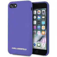 Karl Lagerfeld cas (Apple iPhone 7, Apple iPhone 8, Apple iPhone SE (2ème génération), Apple iPhone SE (3ème génération)), Coque pour téléphone portable, Violet
