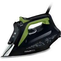 Rowenta DW6330 Eco Intelligence Fer à repasser à sec ou à vapeur Microsteam 400 HD soleplate 2500 W Noir, Vert