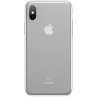 Usams iPhone X/Xs J-Wing 0.48mm Étui TPU (Apple iPhone X, Apple iPhone XS), Coque pour téléphone portable, Transparent