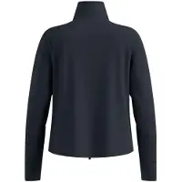 Odlo Femmes, Vestes d'extérieur, Women's Mid Layer 1/2 Zip Grid Fleece (XXS), Noir, XXS